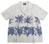 Hibiscus Bottom Band Women's Hawaiian Camp Shirt
