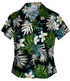 Pacific Legend Women's Frangipani Monstera Fern Fitted Shirt