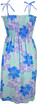 Pastel Floral Women's Hawaiian Smocked Dress