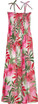 Watercolor Tropics Women's Hawaiian Smocked Dress