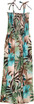 Watercolor Tropics Women's Hawaiian Smocked Dress