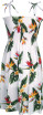 Bird of Paradise Display Women's Hawaiian Smocked Dress