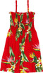 Bird of Paradise Display Girl's Hawaiian Smocked Dress