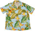 Airbrush Bird of Paradise II Women's Hawaiian Camp Shirt