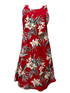 Orchid Ginger Women's Short Tank Flared Hawaiian Dress