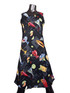 Cocktail Anyone Women's Short Tank Flared Hawaiian Dress