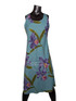 Double Orchid Women's Short Tank Flared Hawaiian Dress