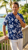 Original Classic Hibiscus Men's Hawaiian Shirt