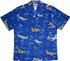 USA Airplane Men's Hawaiian Shirt