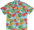 Hibiscus Tiare Pineapple Men's Hawaiian Shirt