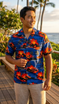 Kilauea Big Island Volcano Men's Hawaiian Shirt