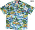 High Waves Outrigger Island Men's Hawaiian Shirt