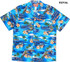 Hibiscus Sailboat Island Men's Hawaiian Shirt