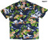 Sunset Plumeria Island Men's Hawaiian Shirt
