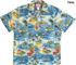 Surfing Coconut Island Men's Hawaiian Shirt