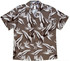 Achromatic Bird of Paradise Men's Hawaiian Shirt