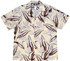 Achromatic Bird of Paradise Men's Hawaiian Shirt