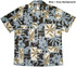 Tropical Leaf Window View Men's Hawaiian Shirt