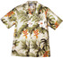 Hibiscus Heliconia Lily Men's Hawaiian Shirt
