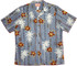Vertical Island Palm Men's Hawaiian Shirt