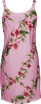 Plumeria Bamboo Panel Women's Bias Cut Slimming Hawaiian Dress