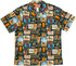 Hawaii State Locations Men's Hawaiian Shirt