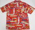 Hawaiian Islands Surf City Men's Hawaiian Shirt