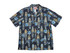 Tiki God Surfboard Men's Hawaiian Shirt