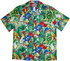 Paradise Parrots Toucans Men's Hawaiian Shirt