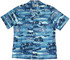 Island Airplane WWII Men's Hawaiian Shirt