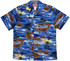 Pacific Ocean Island Defenders Men's Hawaiian Shirt