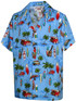 Woodie Surfboard Outing Boy's Hawaiian Shirt