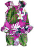 Frangipani Monstera Fern Girl's 2pc Hawaiian Cabana Set