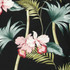 Paradise Found Men's Orchid Bamboo Hawaiian Shirt