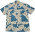 Paradise Found Men's Hibiscus Pareau Hawaiian Shirt