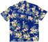 Paradise Found Men's Orchid Ginger Hawaiian Shirt