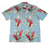 Paradise Found Men's Red Ginger Hawaiian Shirt