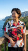 RJC Delightful Hibiscus Women's Hawaiian Camp Shirt – Rayon, Made in Hawaii