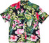 RJC Parakeet Lush Garden Women's Hawaiian Camp Shirt – Rayon, Made in Hawaii