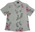 RJC Paradise Lei Panel Women's Hawaiian Camp Shirt – Rayon, Made in Hawaii