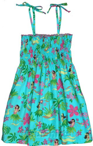 knee length dresses for ladies Hula Dress In Poppy – Mister Zimi main image 0