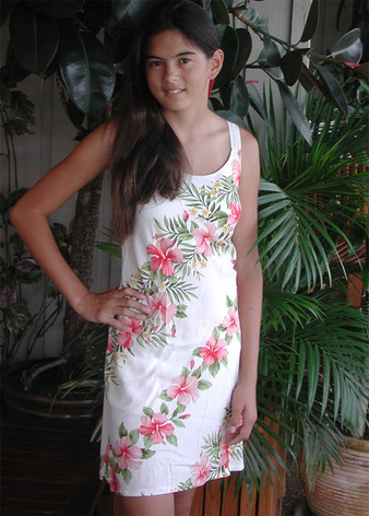 Yura Hibiscus – Bias-Cut Silk Top