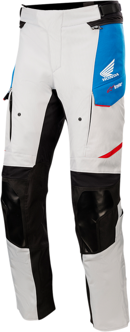 ALPINESTARS Honda Andes v3 Drystar® Pants - Gray/Blue/Red - 2XL 3227421-9173-2X