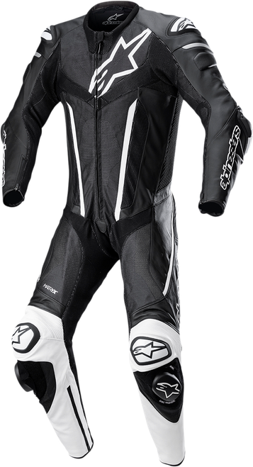 ALPINESTARS Fusion 1-Piece Suit - Black/White - US 44 / EU 54 3153022-12-54