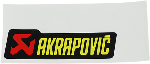 AKRAPOVIC Replacement Sticker P-HST12AL 4320-1939