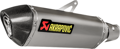 AKRAPOVIC Slip-On Line Muffler - Titanium NINJA 400 2018-2023 S-K4SO7-HRT 1811-4372