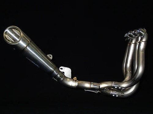 IN STOCK Vandemon Brushed Titanium Exhaust System Ninja H2 & H2R 2015-26 KAWAH2TICSBRUEXHD VA-2