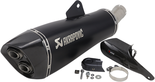 AKRAPOVIC Black Titanium Muffler BMW R1250R/RS 2020-2024 S-B12SO22-HALAGTBL 1811-3711