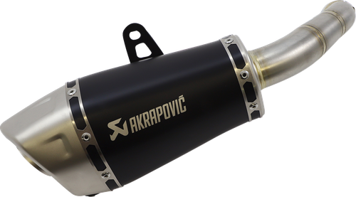 AKRAPOVIC Slip-On Muffler - Titanium S-H125SO4ASZTBL 1811-4242