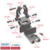 BlendMount BBE-2001R Exploded Part List